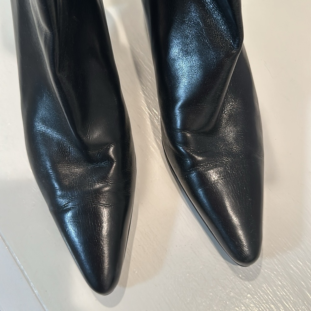 Stuart Weitzman Black Booties - Picture 6 of 7